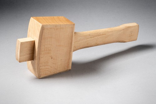 Beech wood solid head - wood,