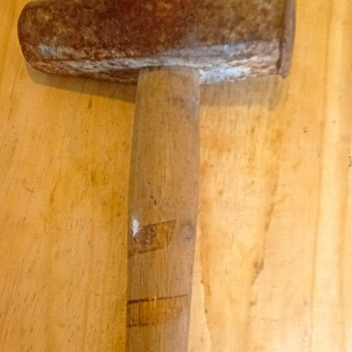 Carpenter wooden mallet - wooden,