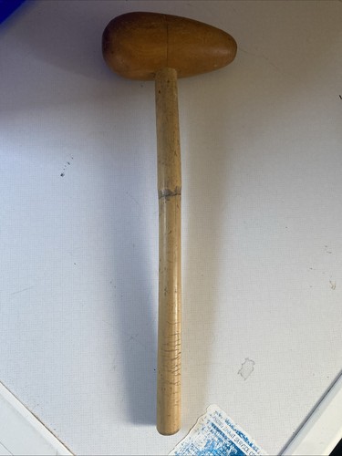 Sheet metal mallet hammer - sheet, old