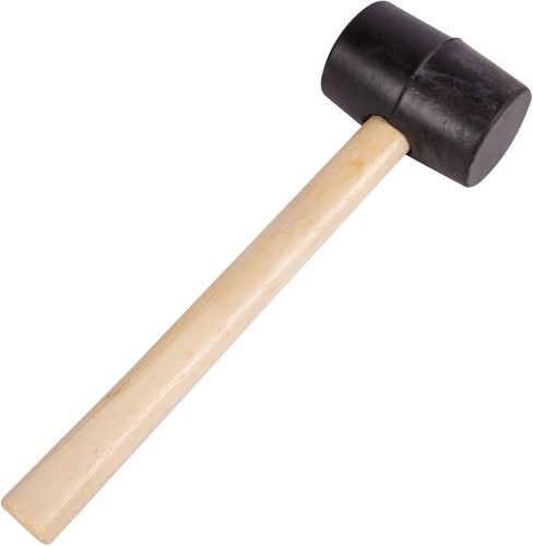 Rubber mallet hammer 16oz with - mallet,