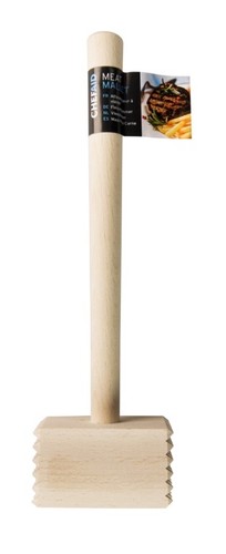 Chef aid wooden meat - wooden, mallet