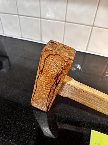 Bespoke handmade wooden mallet - wooden,