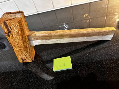 Bespoke handmade wooden mallet - wooden,