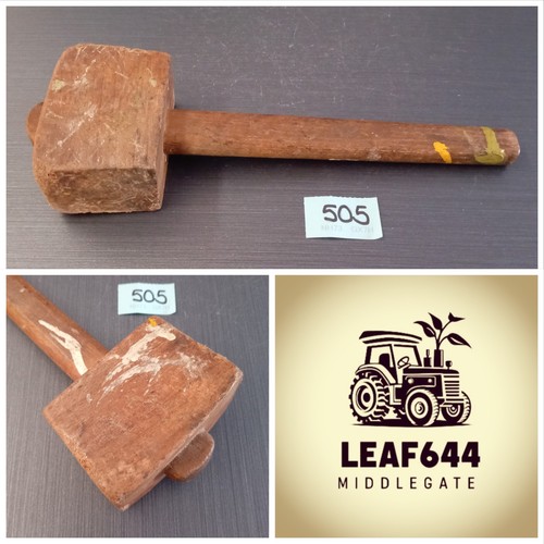 Vintage wooden mallet - ref, 505b