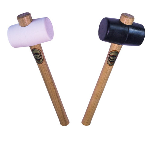 Thor rubber mallet - rubber, white
