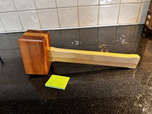 Bespoke handmade wooden mallet - wooden,
