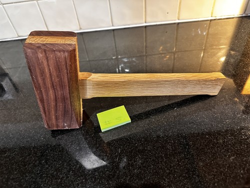 Bespoke handmade wooden mallet - bespoke,
