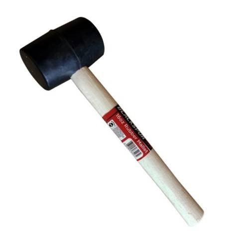 16oz rubber mallet hammer - rubber,