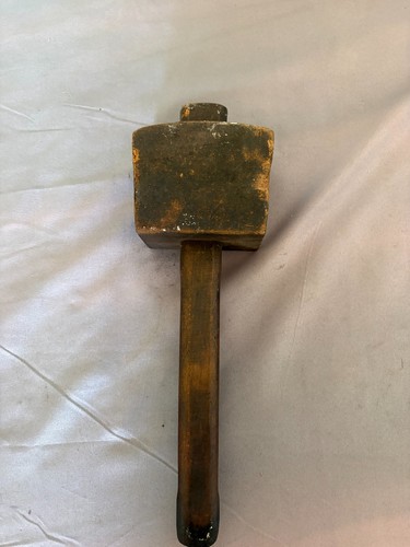 Antique wooden mallet - wooden,