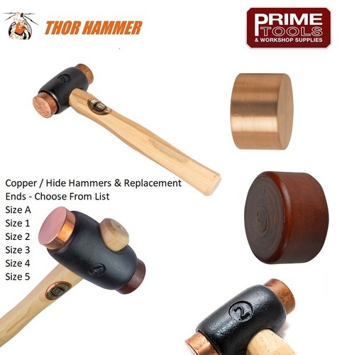 Thor copper hide hammer - copper,