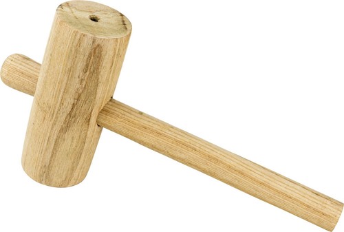 Wooden mallet large - wooden,