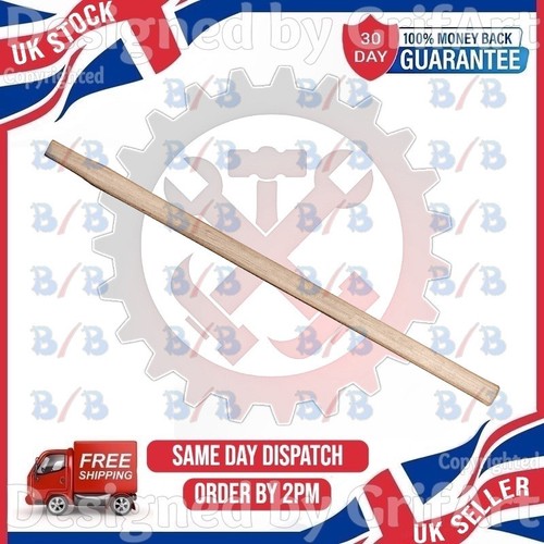 Long wooden sledge hammer - 28",