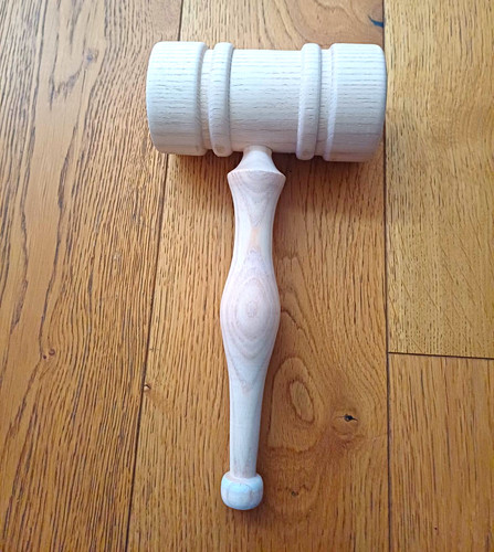 Wooden mallet hammer wood - wooden, head