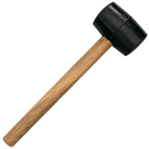Heavy duty rubber mallet - heavy,