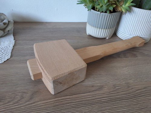Carpenter wooden mallet - wooden,